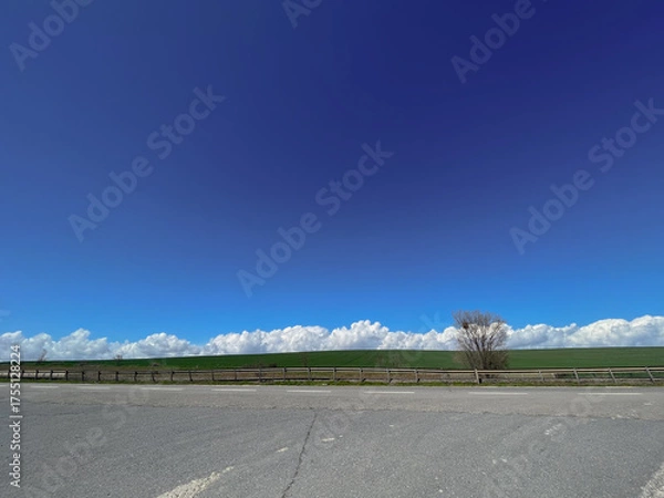 Obraz road in the desert