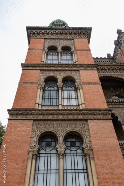 Obraz Old Brick Building Facade 