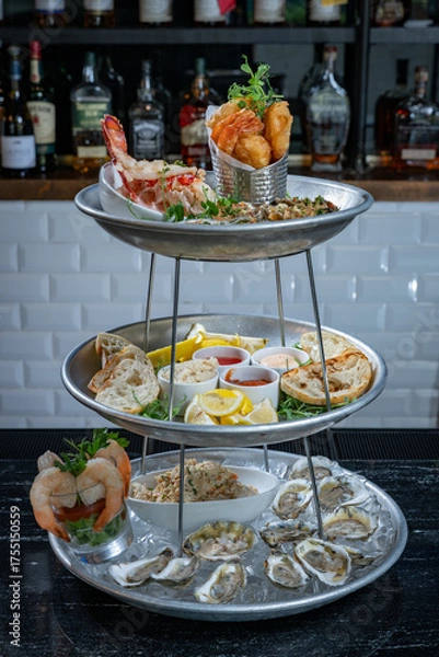 Obraz Seafood Tower