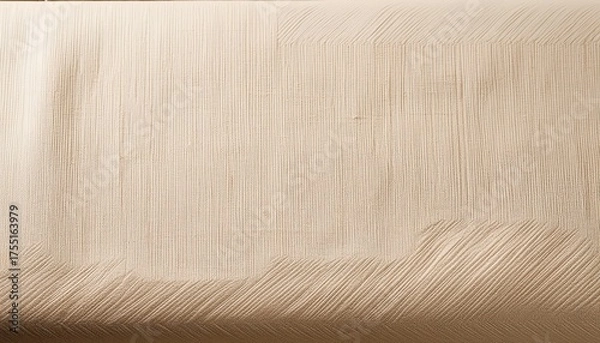 Fototapeta Sophisticated Cream Paper With Subtle Linen Weave Texture And Natural Aging For Premium Stationery