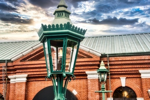 Fototapeta 洋館のガス灯