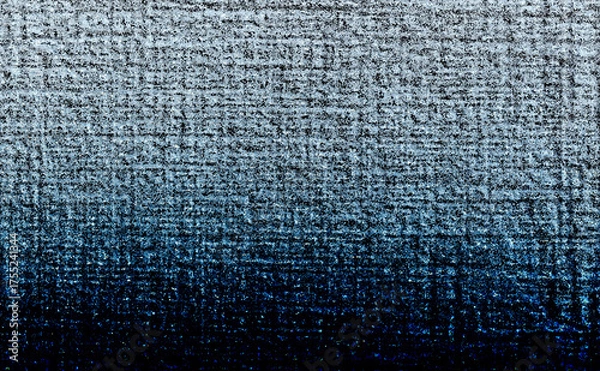 Obraz ざらざらででこぼことした表面の質感で青みがかったグラデーションでデザインした背景、壁紙、テクスチャ