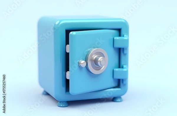 Obraz safe with combination lock