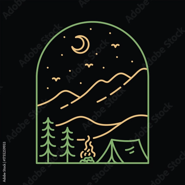 Obraz Sleep Under Stars