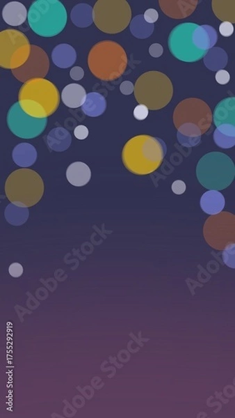 Fototapeta abstract background with circles