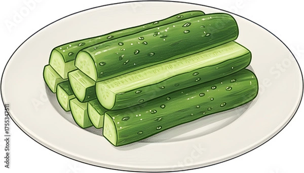 Obraz Cucumber Sticks