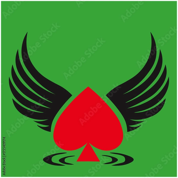 Fototapeta Ornamental Floral Design A classic black and white floral design element featuring elegant, curved leaves and intricate detailing. Perfect for use in decorative borders, logos