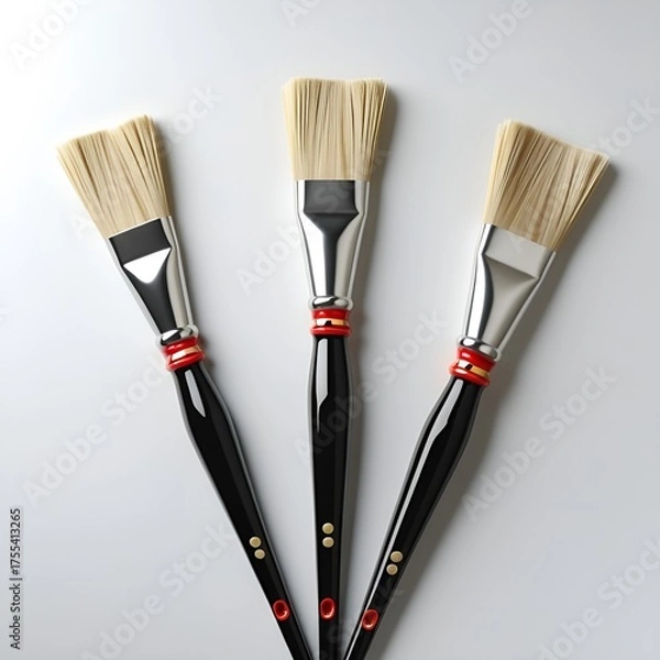 Obraz set of paint brushes