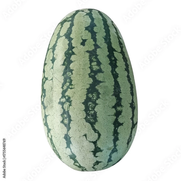 Fototapeta watermelon isolated on white background