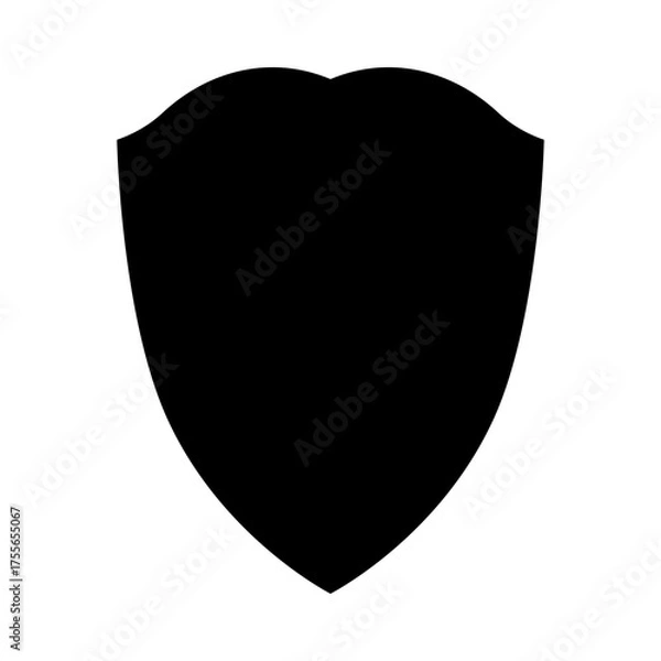 Fototapeta Shield icon vector. Defence illustration sign. Armor symbol. protection logo. security mark.