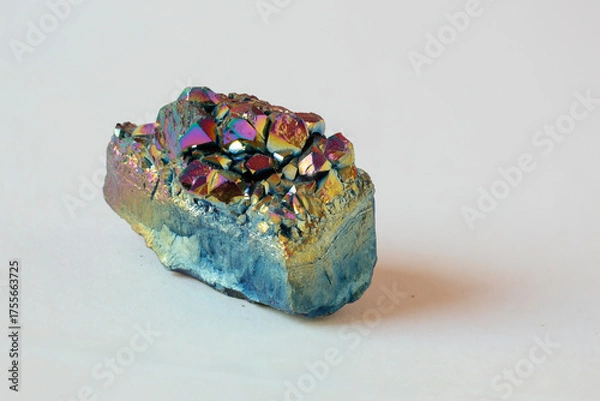 Obraz A colorful rock with a blue and yellow hue