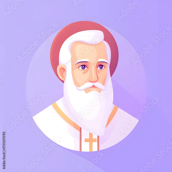 Fototapeta Sinterklaas, Dutch Saint Nicholas day in Netherlands Amsterdam and Belgium. Greeting card for holland holiday. Celebration concept for children european party in Saint Nicolas day five december