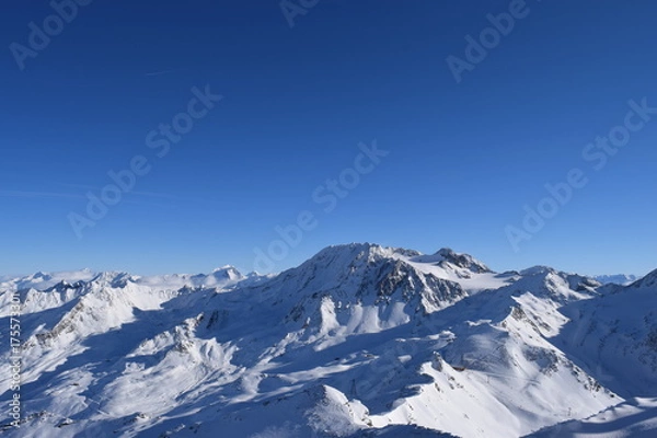 Obraz paysage enneigé