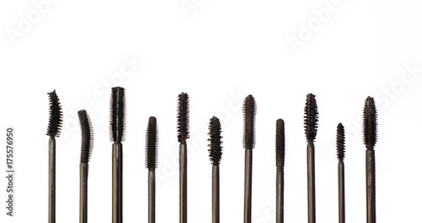 Fototapeta Different kinds of tassels mascara