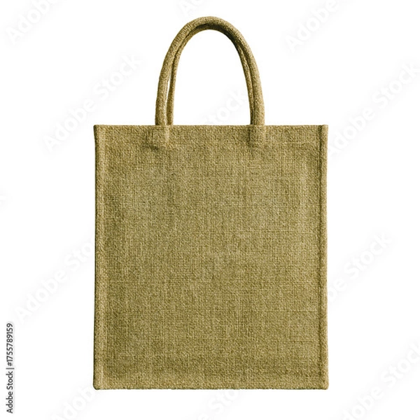 Obraz Reusable eco-friendly hemp fiber shopping tote bag