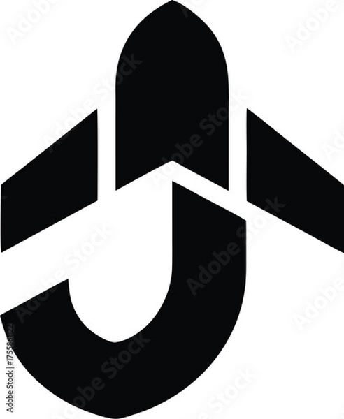 Fototapeta Airplane Icon