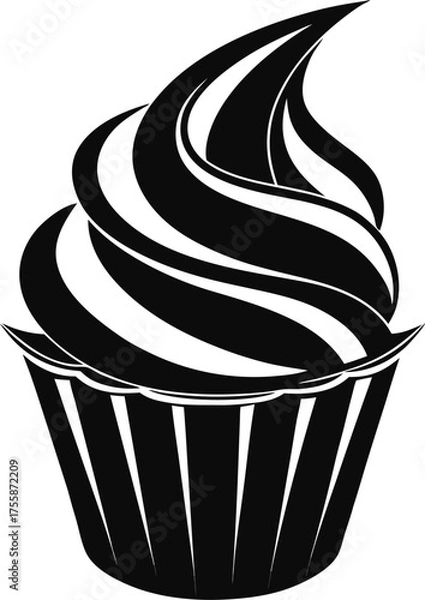 Fototapeta Cupcake Icon