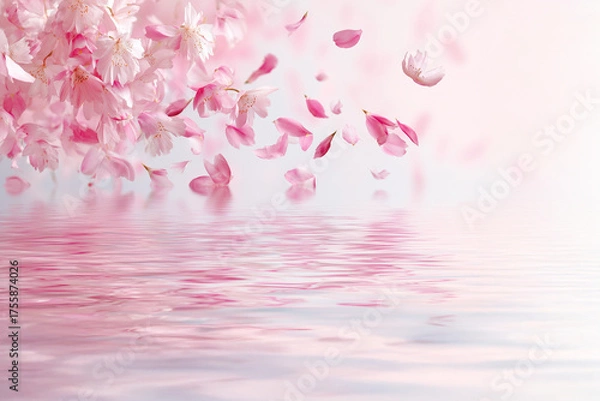 Obraz 桜吹雪のイメージ