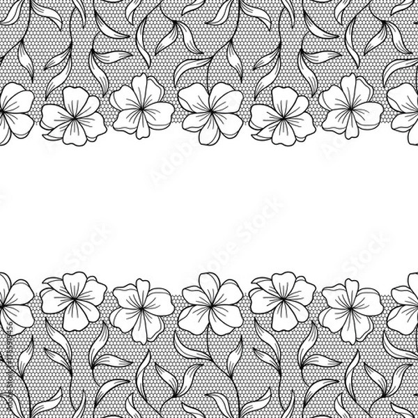 Obraz Seamless Vector Trim. Elegant Style.