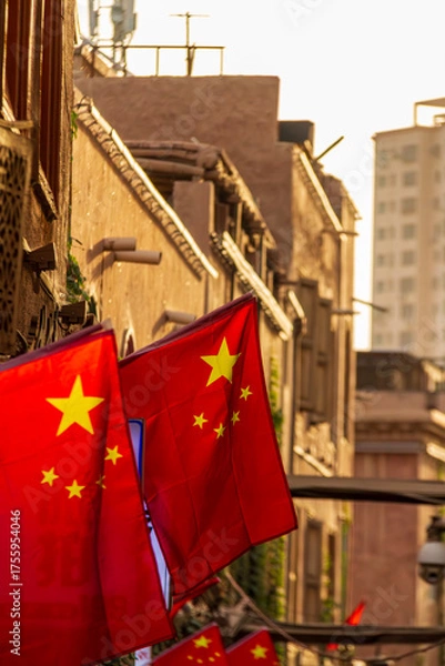 Fototapeta Architectural Style of Kashgar Old Town, Xinjiang, China