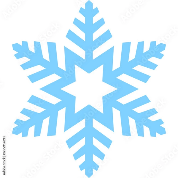 Fototapeta Winter Snowflake Element