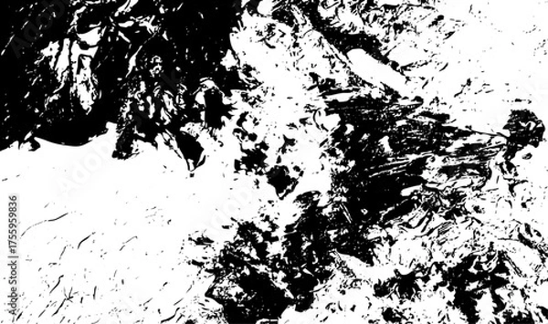 Obraz 掠れたざらざらのテクスチャ　グランジ　汚れ　抽象的な背景装飾