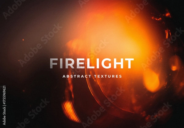 Fototapeta Firelight Abstract Textures