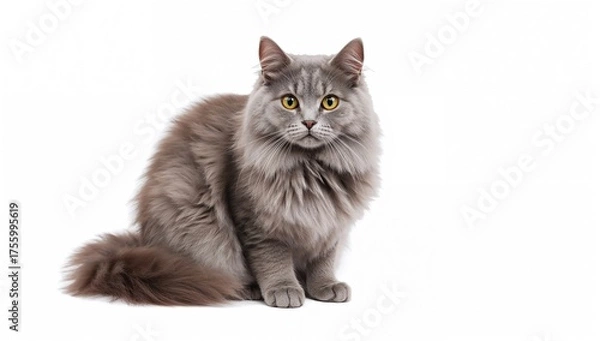 Fototapeta Stunning feline capturing attention