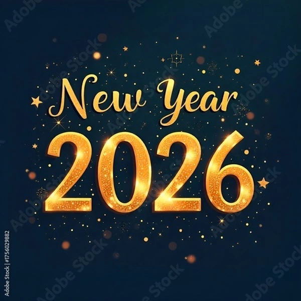 Fototapeta Happy new year 2025 template