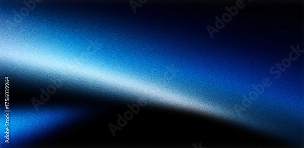 Fototapeta A mesmerizing gradient of blue hues, ideal for backgrounds and digital design projects.