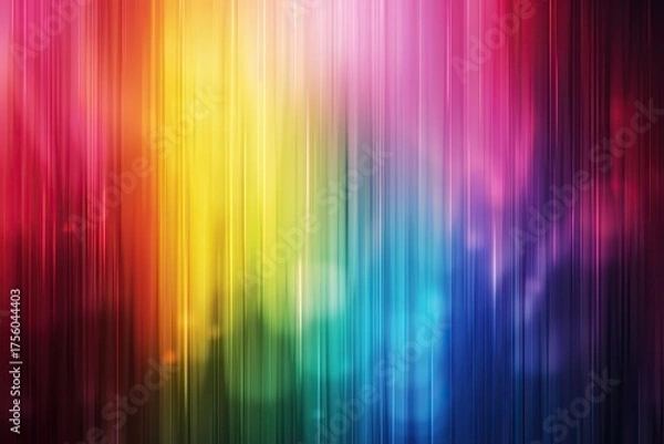 Obraz Vibrant multicolored light stripes background for web design and modern projects