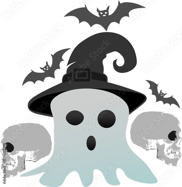 Obraz Background ilustration Halloween 