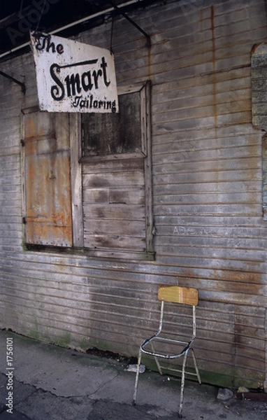 Obraz old shop front