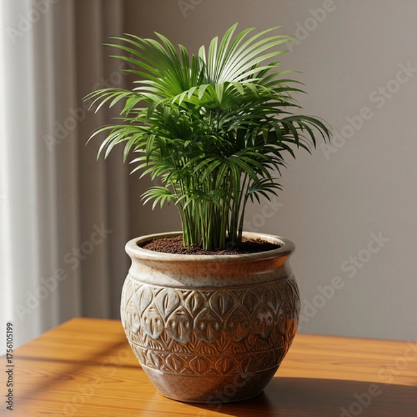 Fototapeta plant in a pot