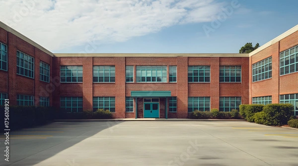 Obraz A school building.