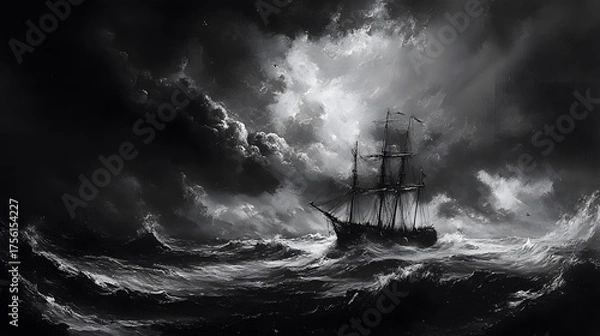 Obraz A blackboard with writing on it.