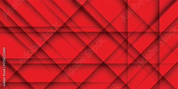 Obraz Aesthetic Modern Abstract red background. Vector illustration