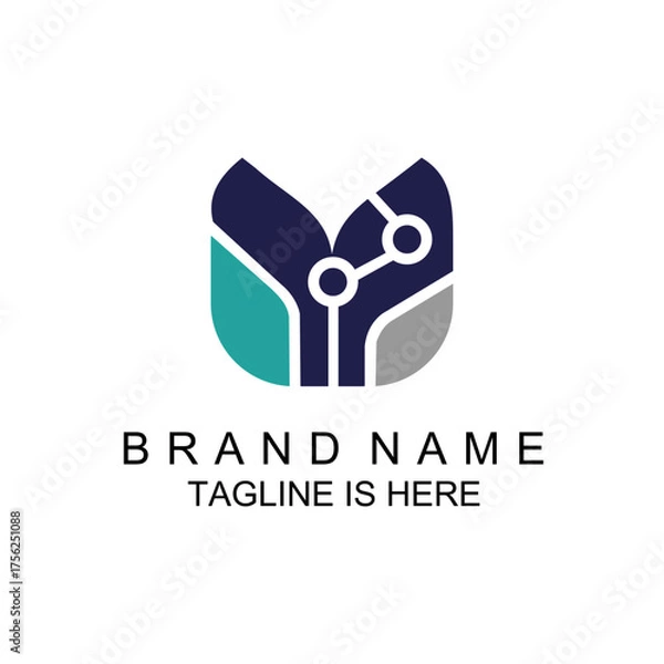 Obraz Abstract logo desig Vector logo template