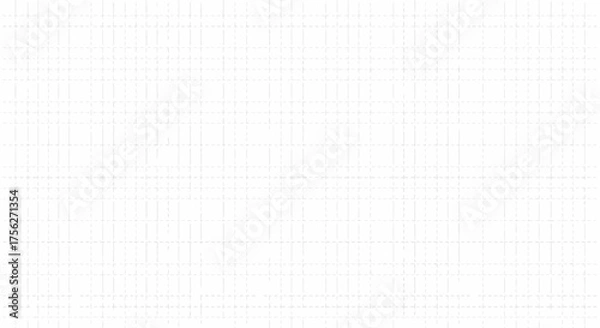 Fototapeta Grid paper background clean, minimal design, perfect for notes, sketches, and professional use