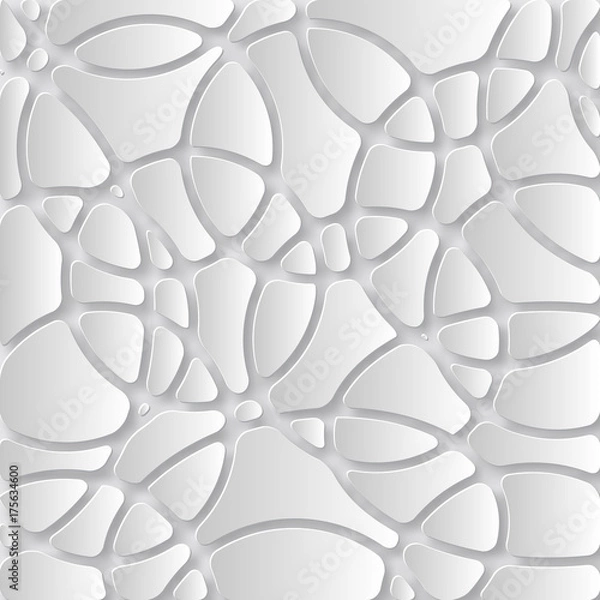 Fototapeta Abstract 3D Paper Graphics