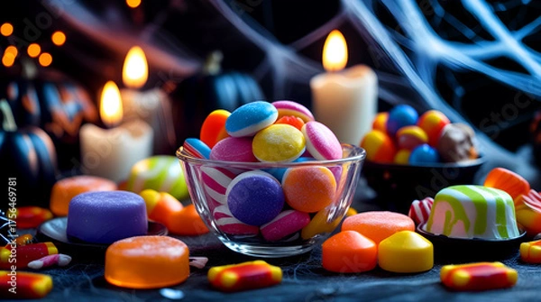 Fototapeta Halloween Candy Feast