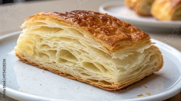 Fototapeta puff pastry