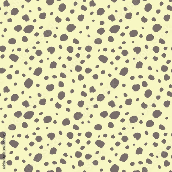 Fototapeta Abstract modern leopard seamless pattern. Animals fashion trendy background. Color decorative vector illustration for print, fabric, textile. Modern ornament of stylized skin.