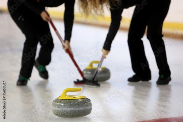 Fototapeta Curling. 