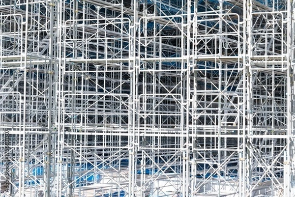 Obraz 建設現場の足場