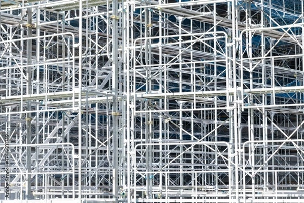 Obraz 建設現場の足場