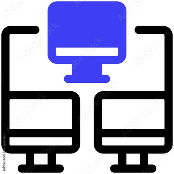 Fototapeta Local Network Icon