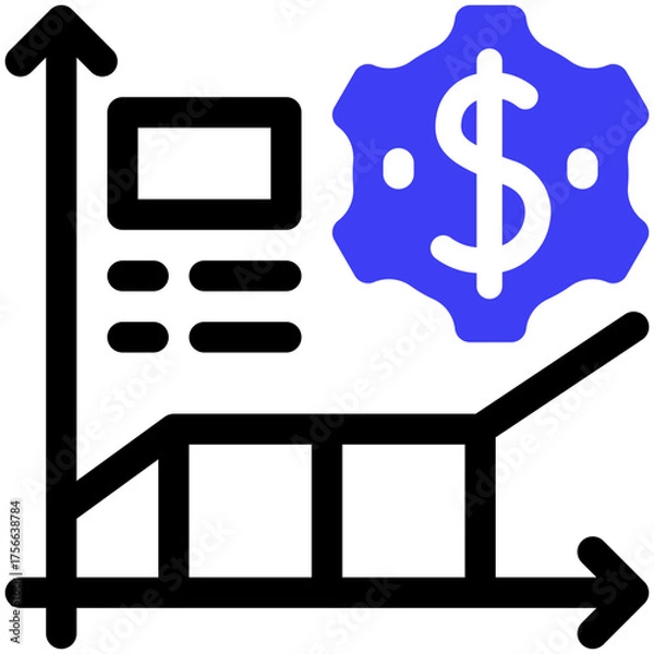 Fototapeta Statistic Icon