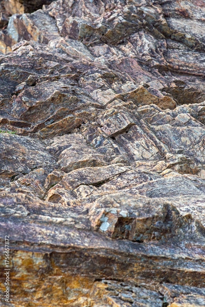 Fototapeta 硬くて鋭い岩肌