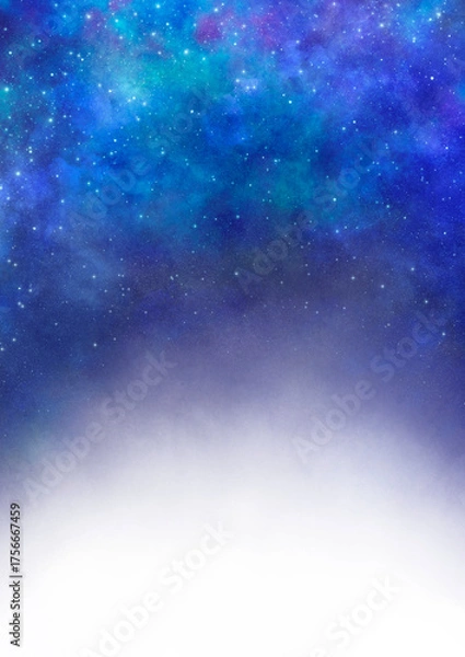 Obraz 星空の透過フレーム